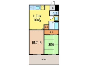 フォーラム夙川・殿山町の物件間取画像